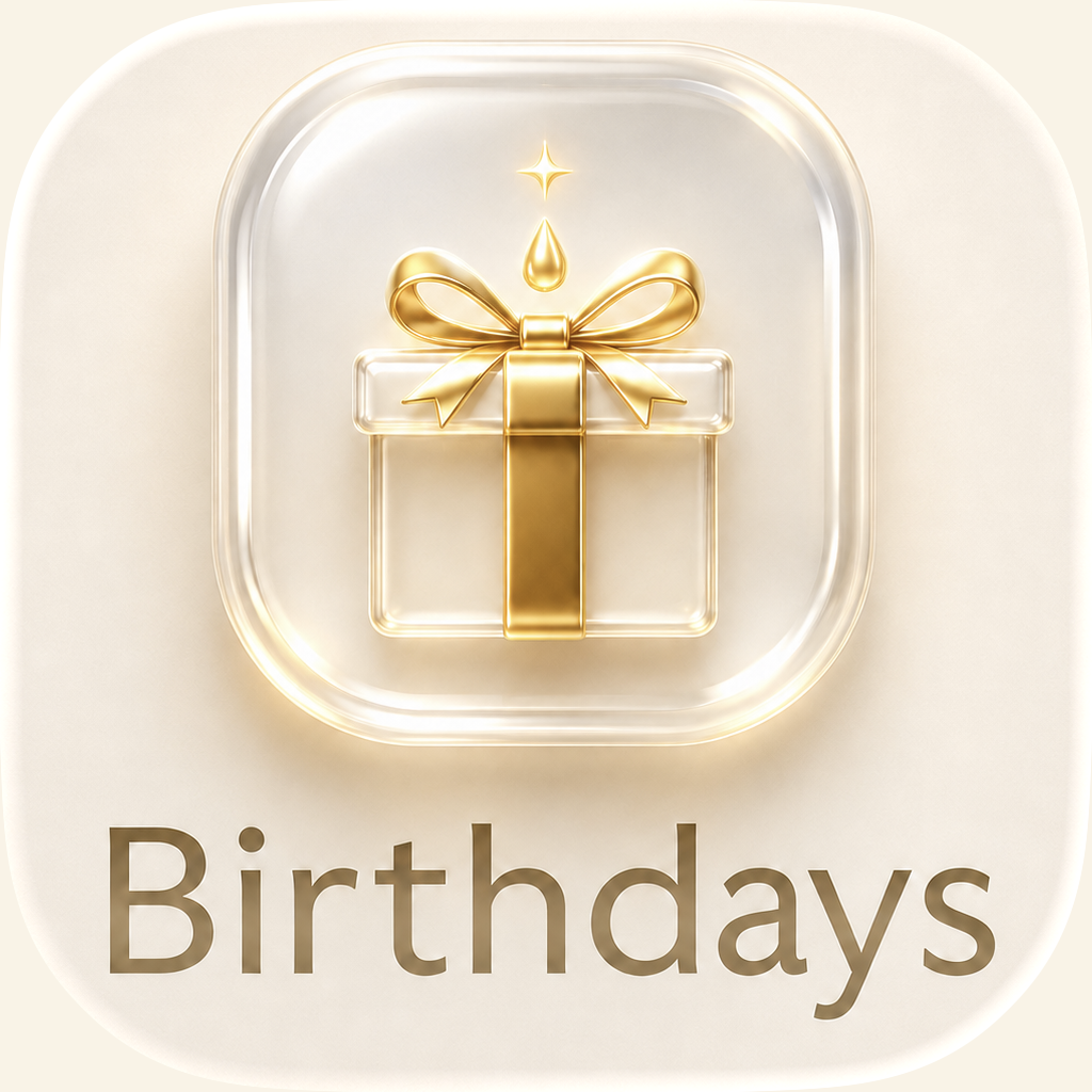 Birthdays app icon